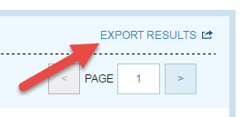 Export Results Button